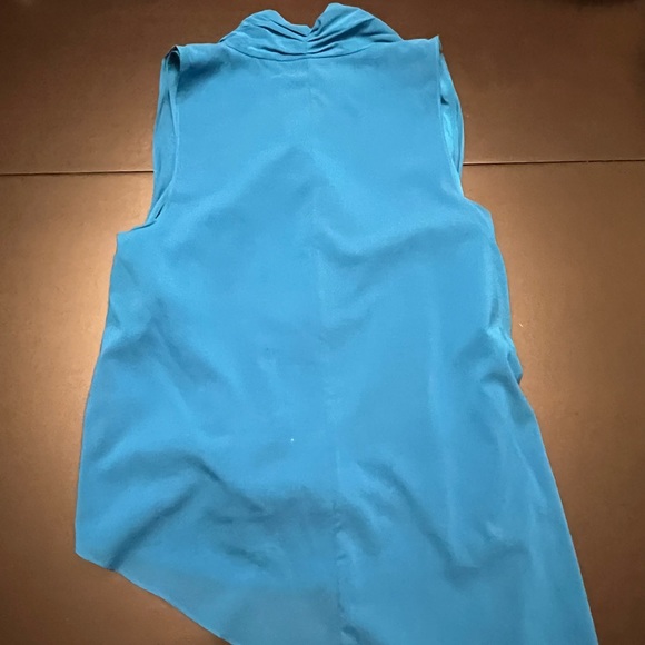 Bebe asymmetric wrap front blouse - Picture 11 of 15